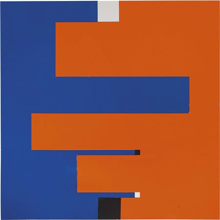 Bruno Munari Milano 1907 - 1998 Senza titolo, 1995 Collage su cartoncino,...