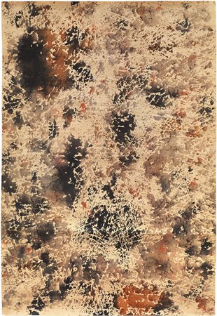 Mark Tobey Centerville 1890 - Basilea 1976 Senza titolo, 1966 ca. Monotipo e...