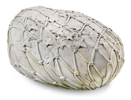 Antonio Trotta Stia Cilento (Sa) 1937 Sasso, 1989-01 Scultura in marmo, cm....