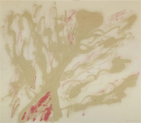 Giulio Turcato Mantova 1912 - Roma 1995 Cangiante pastello, fine anni...