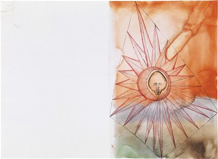 Francesco Clemente Napoli 1952 Untitled (Jamaican Suite), 1990 Acquerello su...