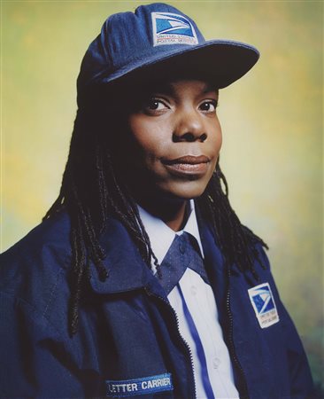 Andres Serrano New York 1950 America (Beverly Pabon, U.S. Postal Carrier) ,...