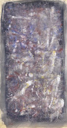 Mark Tobey Centerville 1890 - Basilea 1976 Untitled, 1962 Tempera su monotipo...