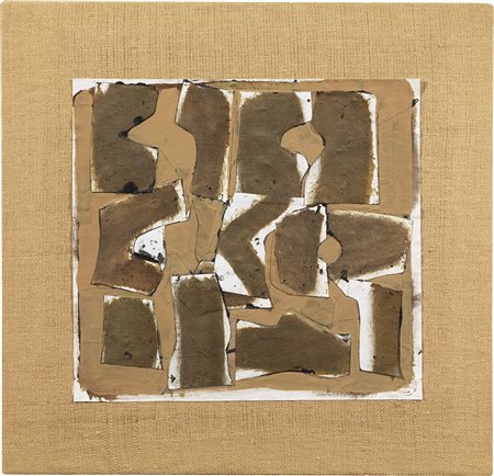 Conrad Marca-Relli Boston 1913 - Parma 2000 Senza titolo, 1960 ca. Collage e...