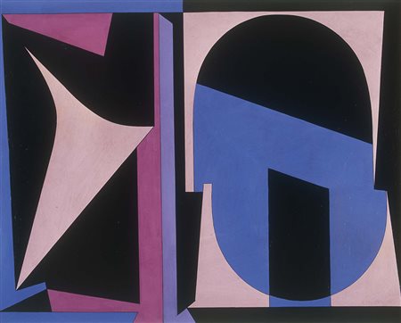 Victor Vasarely Pecs 1906 - Parigi 1997 Tabbuk, 1953-85 Acrilico su tela, cm....