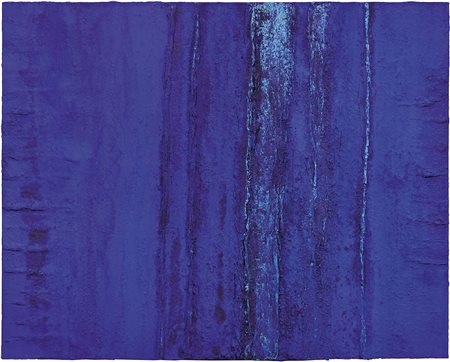 Marcello Lo Giudice Taormina (Me) 1957 Eden Blu, 2014 Olio e pigmento su...