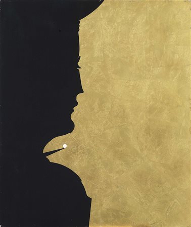 Gino De Dominicis Ancona 1947 - Roma 1998 Senza titolo Tecnica mista su...