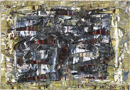 Jean Paul Riopelle Montreal 1923 - 2002 Senza titolo, (1978) Olio su tela,...