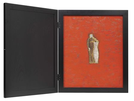 Mimmo Paladino Paduli (Bn) 1948 Senza titolo, (1998) Olio e tecnica mista su...