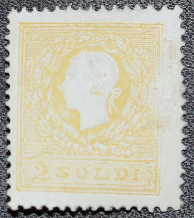 Lombardo Veneto 1859- num. 28 senza gomma Prezzo di catalogo : 950 €
