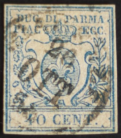 Parma 1857/59-num.11 usato, firmato Biondi Prezzo di catalogo : 1.100 €