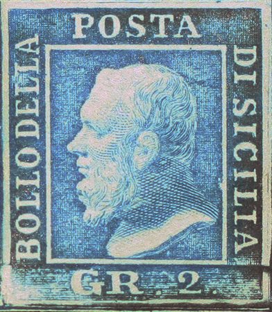 Sicilia 1859-num.8, linguellato Prezzo di catalogo : 350 €