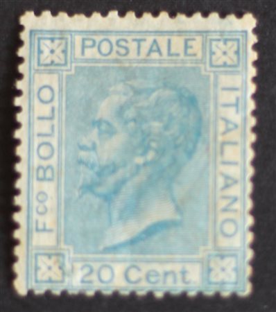 1867 num. T26 linguellato, firma Biondi Prezzo di catalogo : 500 €