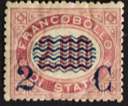 1878 num.34 linguellato, firma A.Diena, Ray Baudi Prezzo di catalogo : 360 €