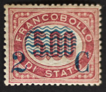 1878 num.35 linguellata, firma Biondi Prezzo di catalogo : 500 €