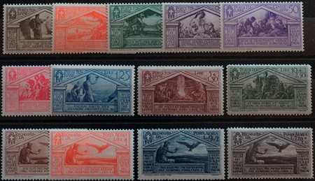 1930 num.282-290, + aerea 21-24 senza linguella Prezzo di catalogo : 1.000 €