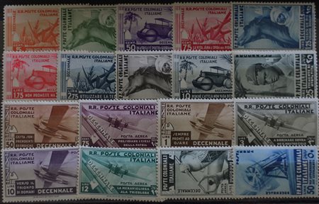 1933 emissioni generali num.32-41, aerea 22-29 linguellati Prezzo di catalogo...