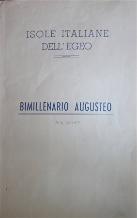1938 Egeo num.99-108, aerea 47-51 usati, su pagina commemorativa Prezzo di...