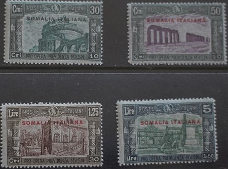 1930 Somalia num.140-143 senza linguella Prezzo di catalogo : 800 €