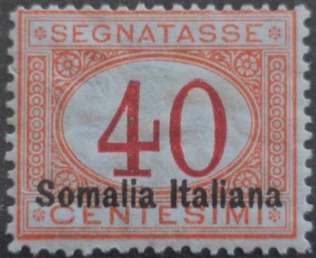 1920 Somalia segnatasse num.27 linguellato Prezzo di catalogo : 280 €