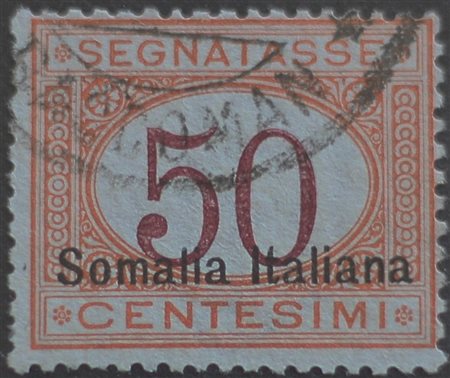 1920 Somalia segnatasse num.28 usato firmato Biondi Prezzo di catalogo : 300 €