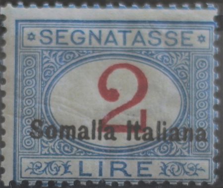 1920 Somalia segnatasse num.31 linguellato Prezzo di catalogo : 280 €