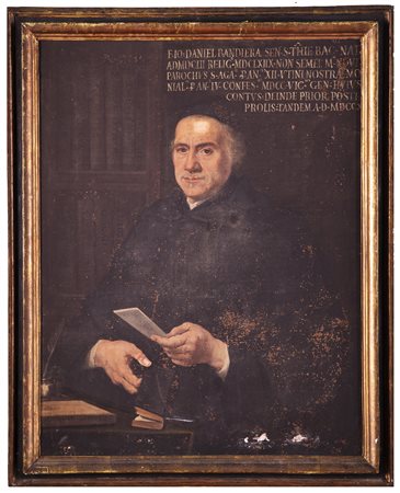 PITTORE LOMBARDO DEL XVIII SECOLO Ritratto del prelato Pietro Vannetti. ....