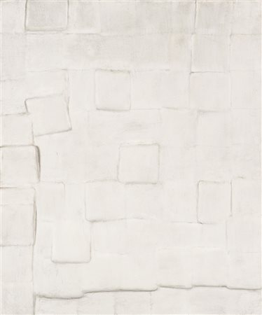 ELEANORE MIKUS 1927 Senza titolo, 1964 Tecnica mista e rilievi su tavola, cm....