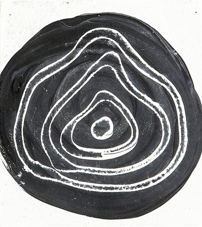 MIKE BIDLO 1953 The Fountain Drawing no.199, anni '90 Inchiostro su carta,...