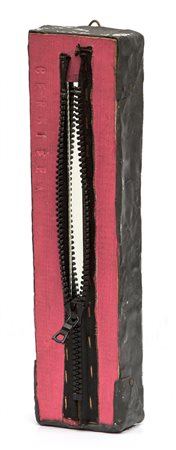 NATO FRASCA 1931 Cerniera Scultura in legno, piombo, specchio, cerniera, cm....