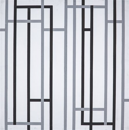 ARIO 1922 - 2007 Senza titolo, 1973 Acrilico su tela, cm. 90 x 90 Firmato e...