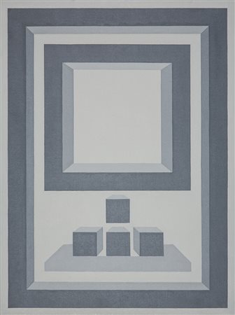 LUCIO SAFFARO 1929 - 1998 Definizione dell’immagine (opus CCLIV), 1978 Olio...