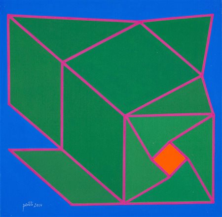 ACHILLE PERILLI 1927 L'attesa dell'inverno, 2014 Tecnica mista su tela, cm....