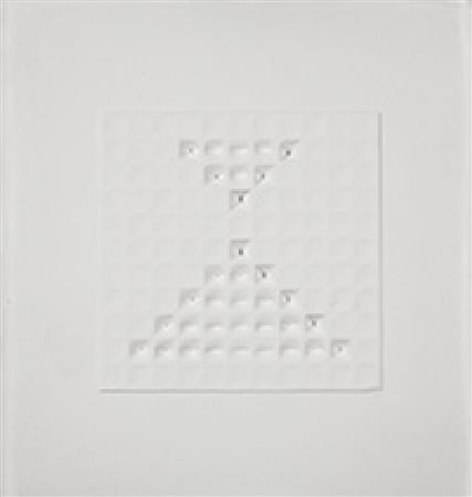 GIORGIO VILLA 1933 Senza titolo, 1982 Pittura su tela tamburata, cm. 30 x 30...