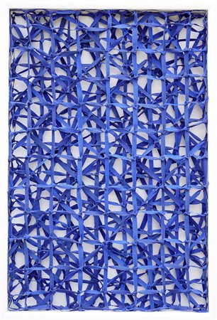 FERNANDO GARBELLOTTO 1955 Rete frattale, 2014 Tela tagliata e annodata...
