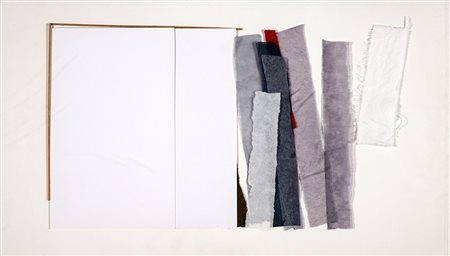 SANDRO DE ALEXANDRIS 1939 Senza titolo, 1987 Tecnica mista e collage su...