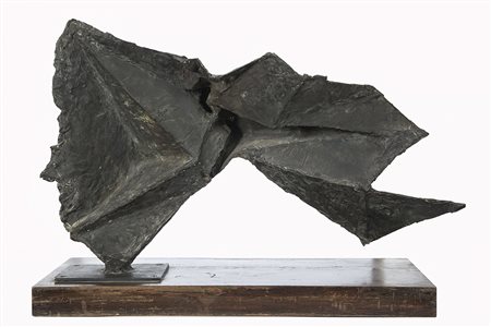 GIANCARLO MARCHESE 1931 - 2013 Senza titolo Scultura in bronzo, base in...