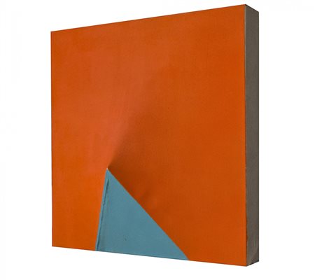 RICHARD SMITH 1931 - 2016 Nöe, 1969 Acrilico su tela estroflessa, cm. 40 x 40...