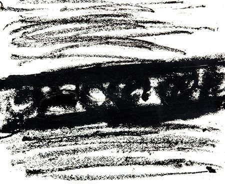 JANNIS KOUNELLIS 1936 - 2017 Senza titolo, 1998 Tecnica mista su carta, cm....