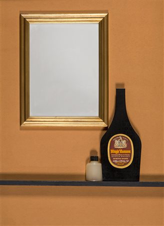 LUCIANO ORI 1928 - 2007 Situazione 68, 1967 Assemblaggio di legno, specchio,...