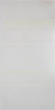 RICCARDO GUARNERI 1933 6 strisce colore - luce con riquadri, 1972 Tecnica...