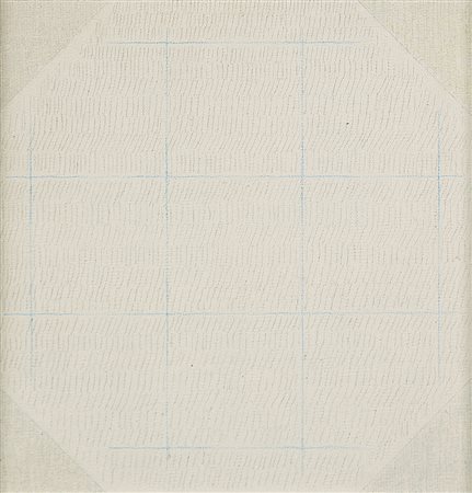 RICCARDO GUARNERI 1933 4 angoli, 1975 Grafite e matite colorate su cartone...