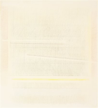 RICCARDO GUARNERI 1933 Superficie grafica con due inclinate, 1973 Tecnica...