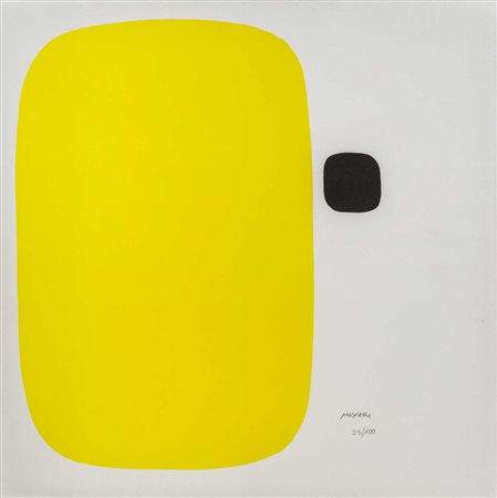 BRUNO MUNARI (1907 - 1998) Senza titolo Litografia, es. 25/100 30 x 30 cm...