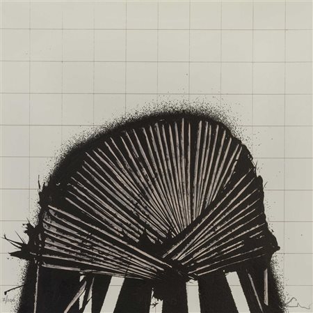 EMILIO SCANAVINO (1922 - 1986) Il lotto è composto da due opere: Senza titolo...