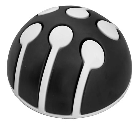 ARNALDO POMODORO (1926) La dualità e l'uno 1975 Scultura in ceramica, es. E/C...