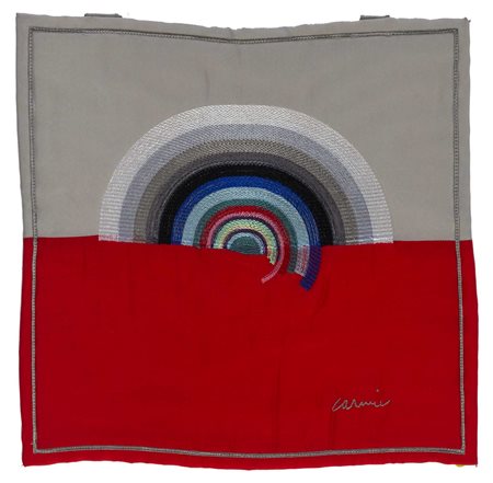 EUGENIO CARMI (1920 - 2016) L'occhio del Dio immaginario 1989 Multiplo in...