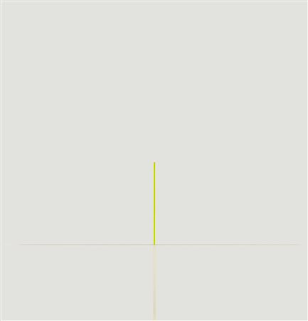 SANDRO DE ALEXANDRIS (1939) Giallo ortogonale + giallo luce 1/2 - 1/4 1970 -...