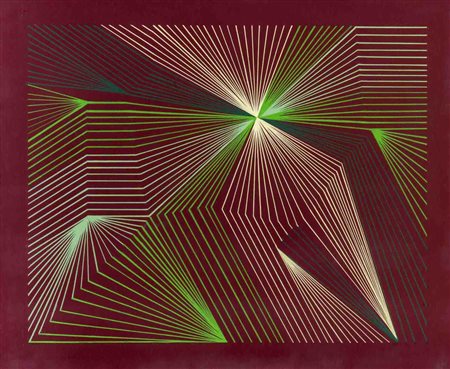 ALVARO MONNINI (1922 - 1987) Luce e spazio complementari 1979 Acrilico su...