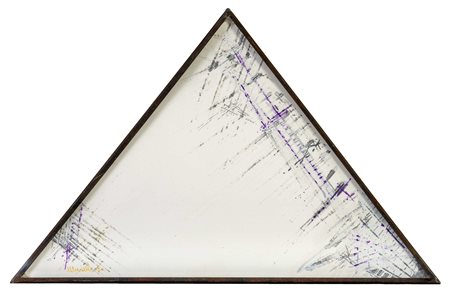 ANTONIO MUSELLA (1938 - 9) Senza titolo 1990 Tecnica mista su carta 27,5 x...